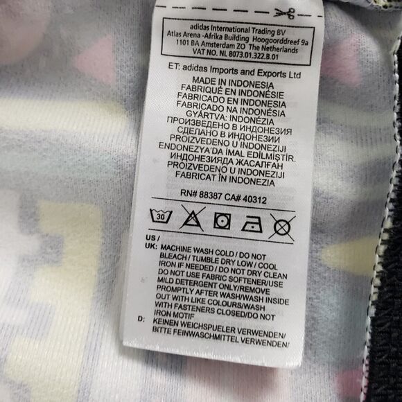 Adidas Girls Size 11-12Y Superstar SST Geometric Track Jacket Cropped Stripes - Picture 5 of 11